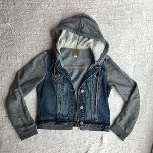 American Eagle Denim Hoodie/Vest